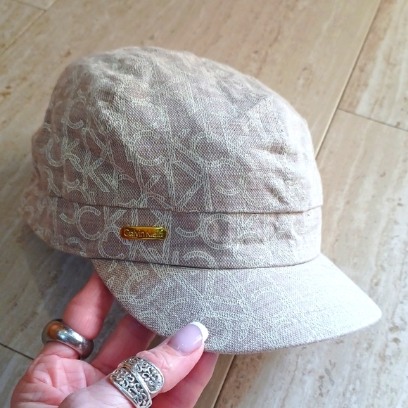 Calvin Klein Accessories - Calvin Klein Tan Hat